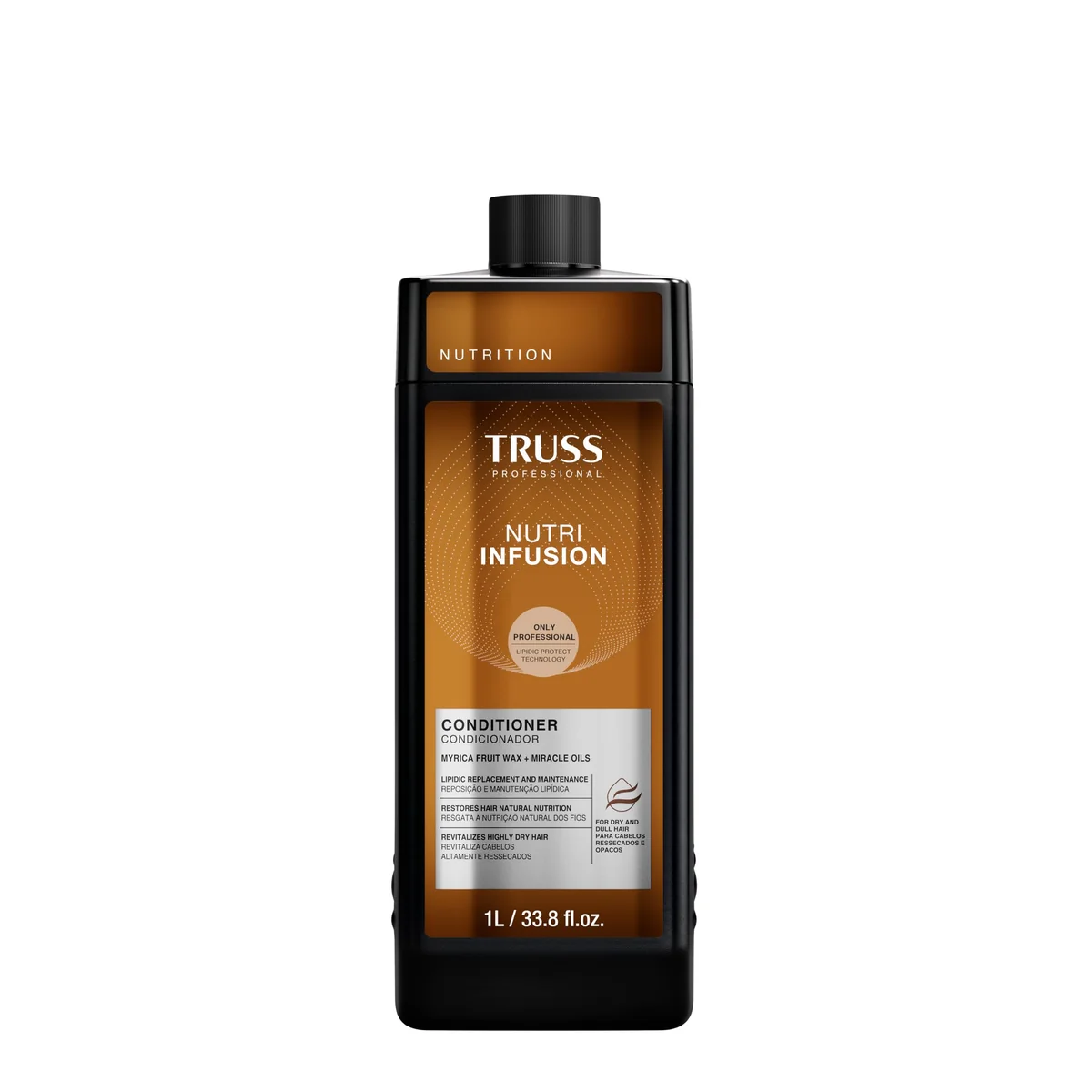 Truss Refil Condicionador Nutri Infusion | Nutrição Profunda e Brilho Excepcional | 1L