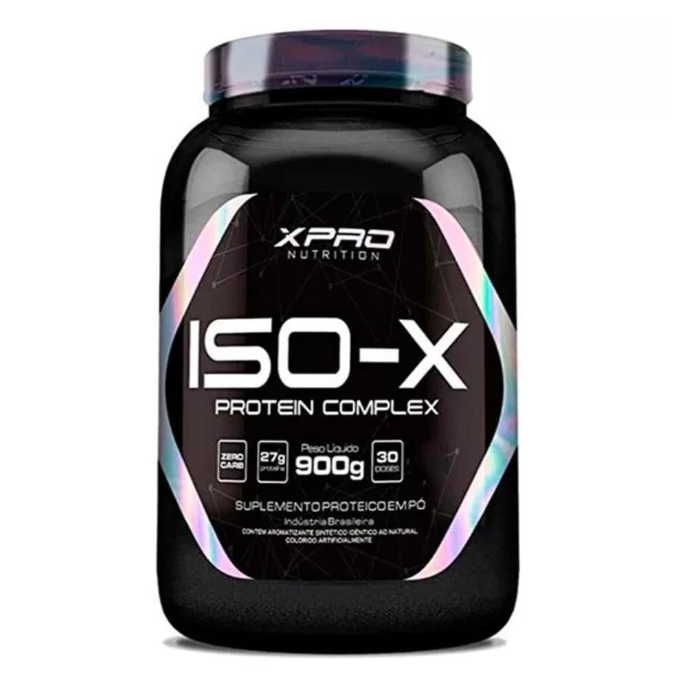 Whey Protein Iso-X Protein Complex 900g Morango Xpro Nutrition