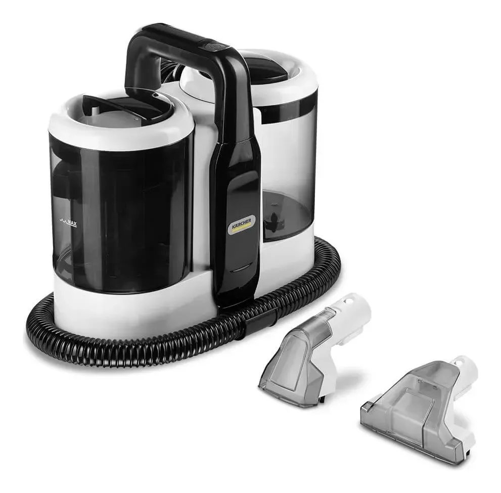 Extratora Limpadora de Estofados Kärcher Home Care 1600W 3 em 1 Portátil 220v