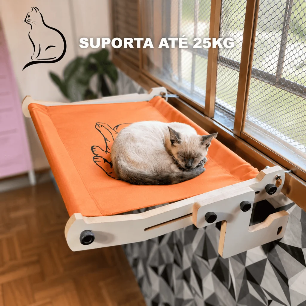 CAMA DE GATO JANELA PRATELEIRA