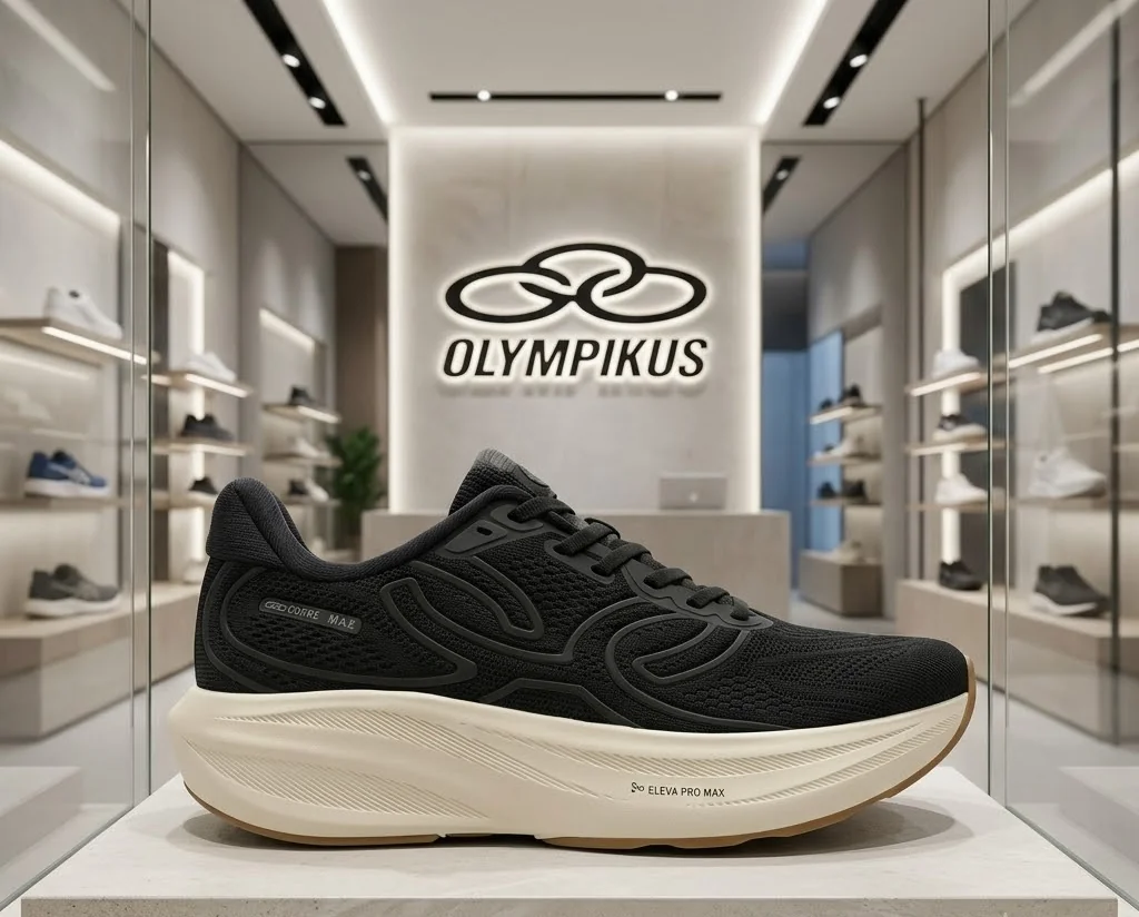 Tênis Olympikus Preto Corre Max - 35 ao 42