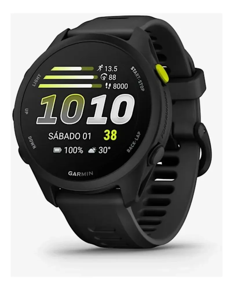 Relogio Garmin Forerunner 70 Touch Preto Garantia E Nf-e Preto Mesh