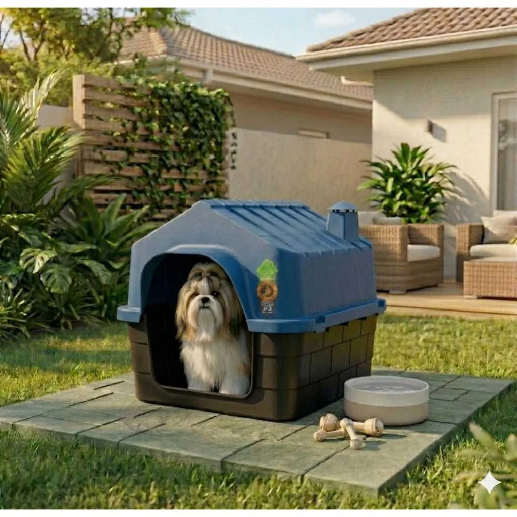 Casinha de Cachorro Casa de Cachorro Pet Cães e Gatos DuraPets Porte Pequeno N.02