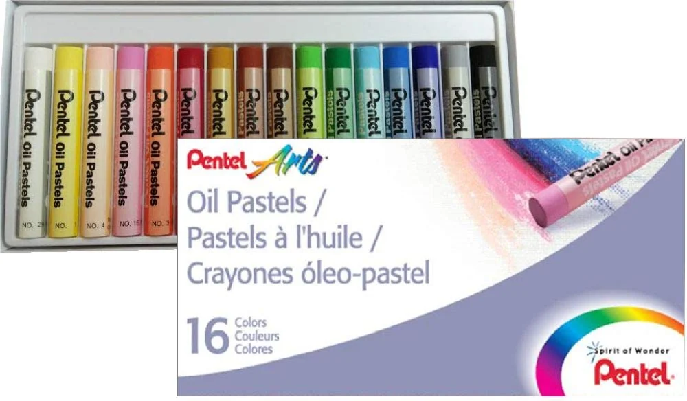 Pentel Pastel Oleoso 16 Cores PHN-16