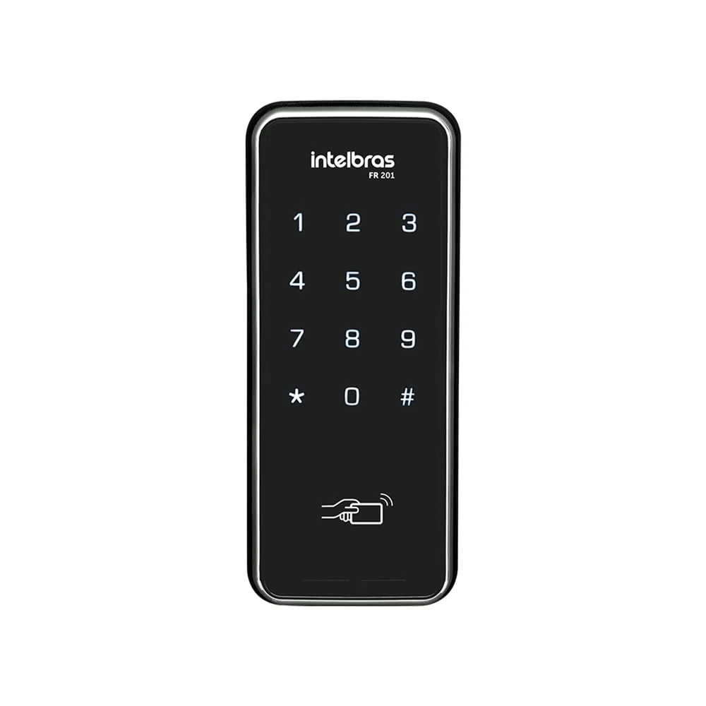 Fechadura Digital de Sobrepor Touch Screen FR 201 Intelbras