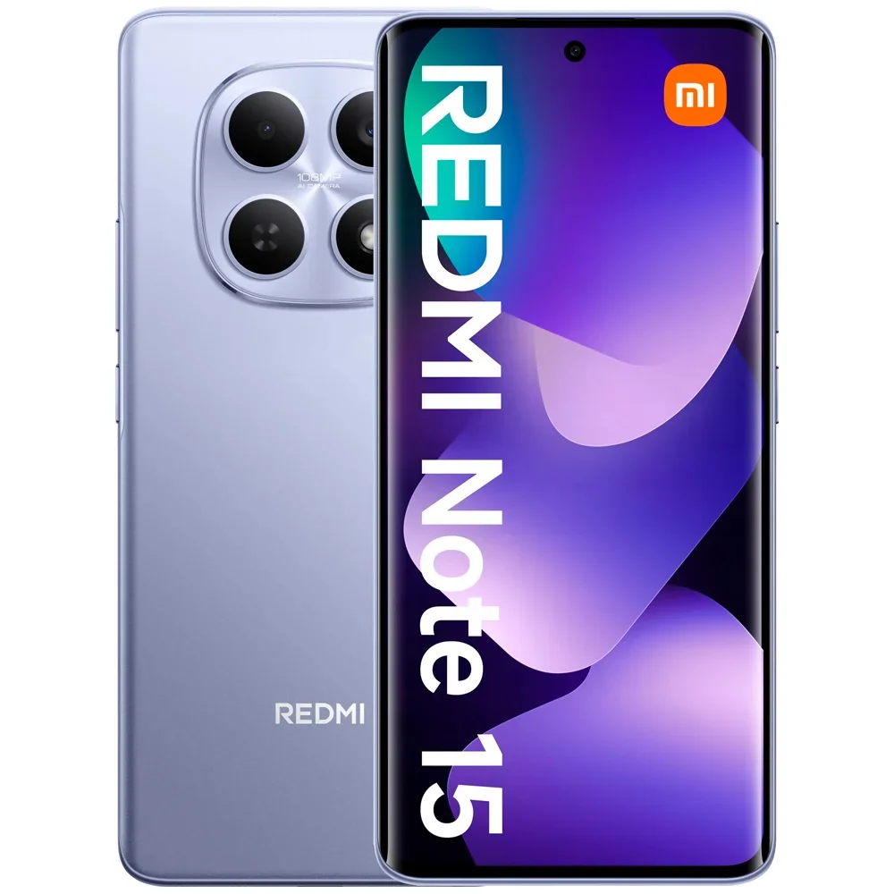 Smartphone Xiaomi Redmi Note 15 4G 6GB/128GB - Tela AMOLED 6.77" com Câmera 108MP