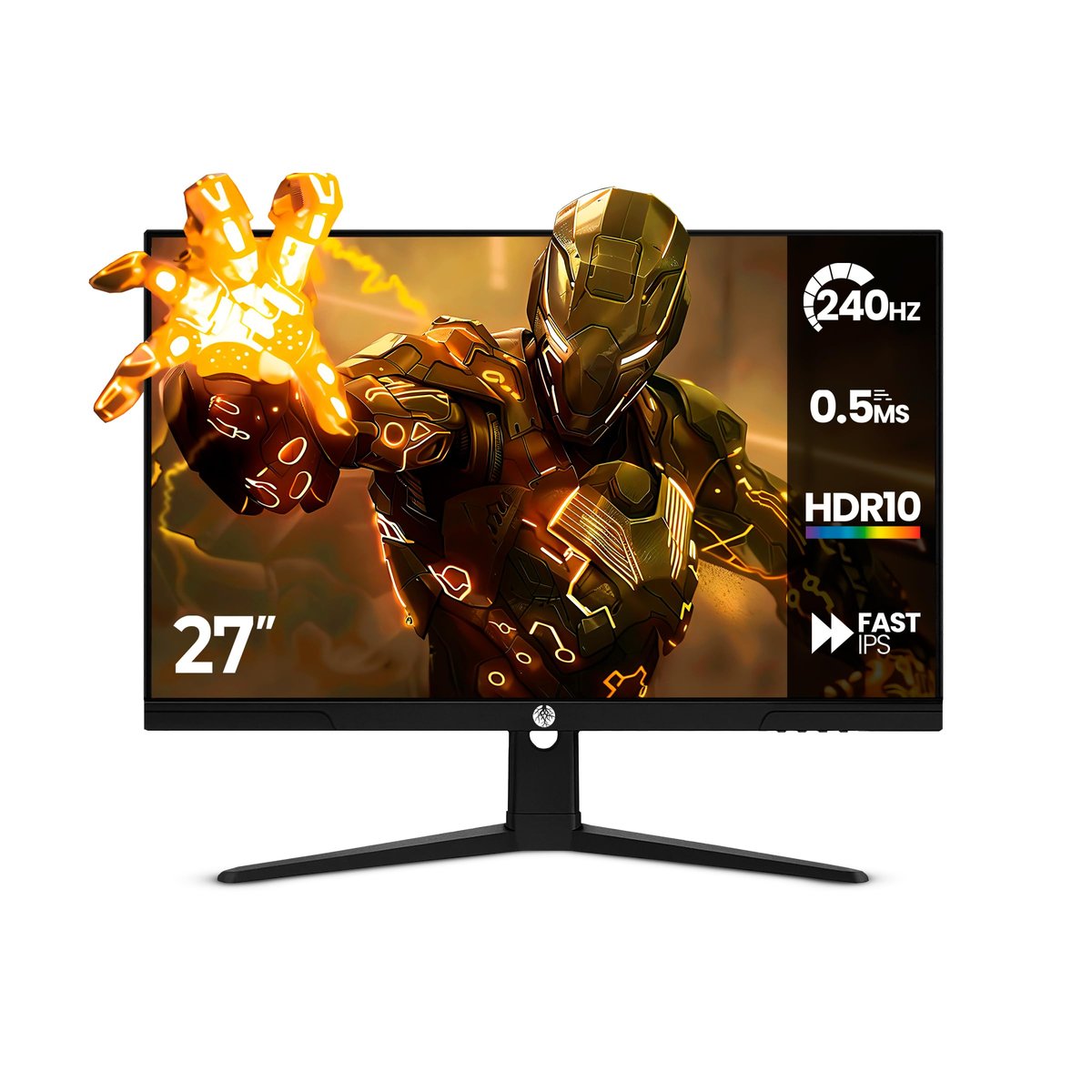 Monitor Gamer HAIZ LM27-E241B – 27" FHD, 240 Hz, 1 ms, HDR10, IPS