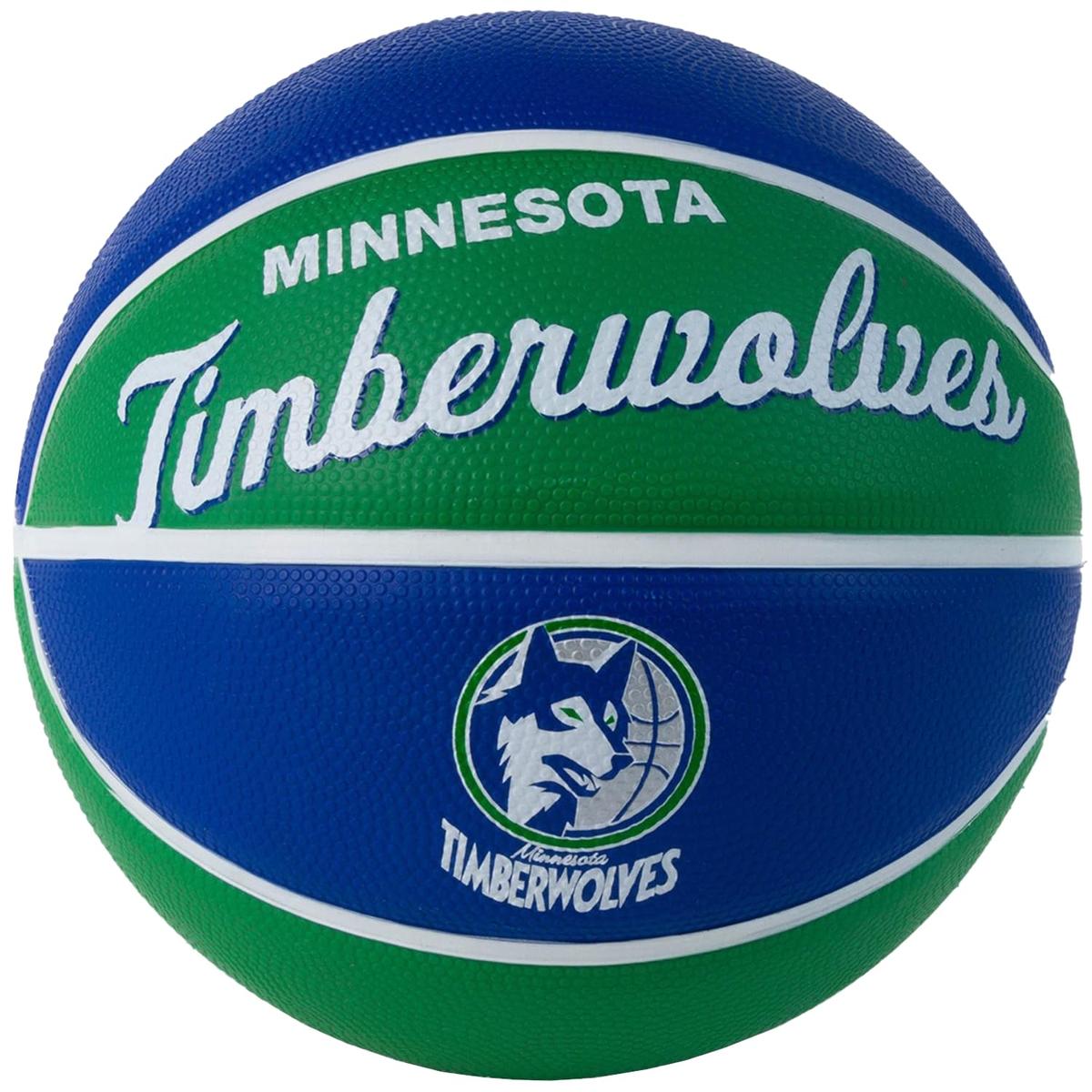 Wilson Mini bolas de basquete retrô NBA Team