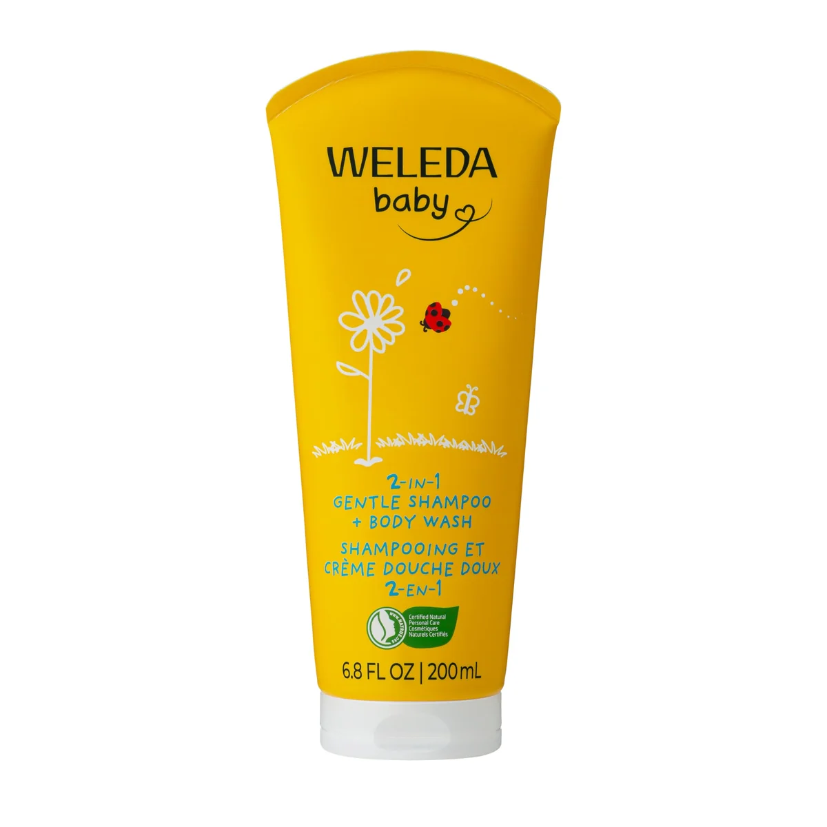 WELEDA Calêndula 2 Em 1 Shampoo E Sabonete Líquido Weleda Amarelo