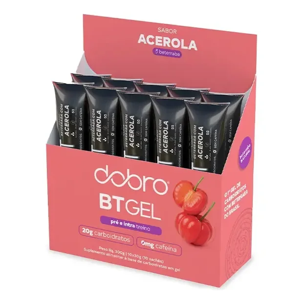 Bt Gel Dobro - Beterraba Com Acerola (10un X 30g)