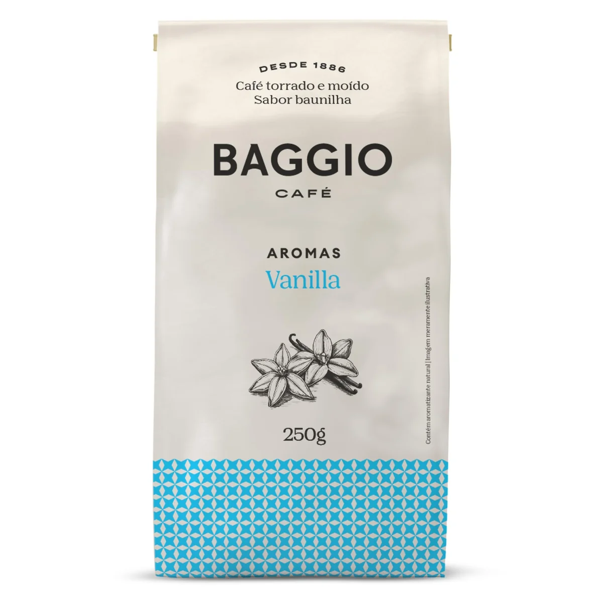 Baggio Café - Café Torrado Moído Aromas Vanilla 250g