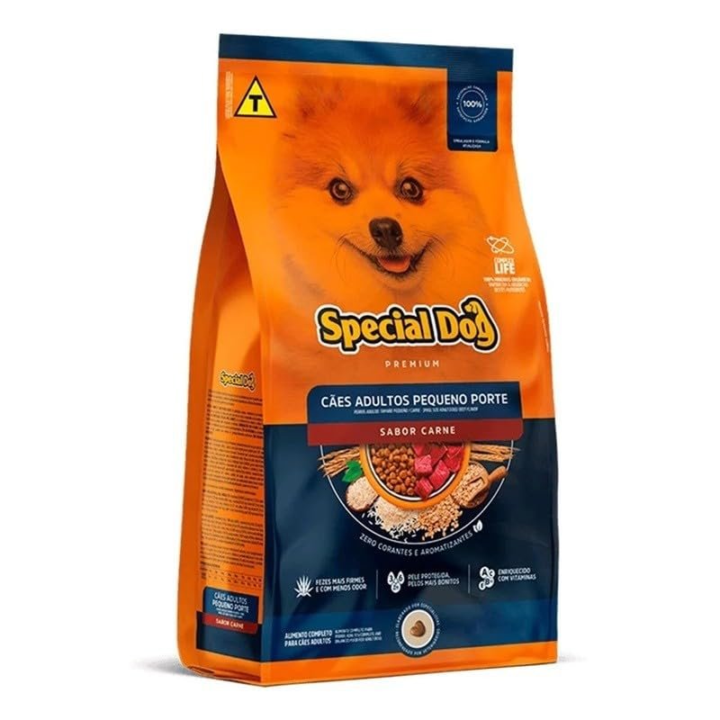 Special Dog Premium Ração para Cães Adultos de Pequeno Porte 10kg