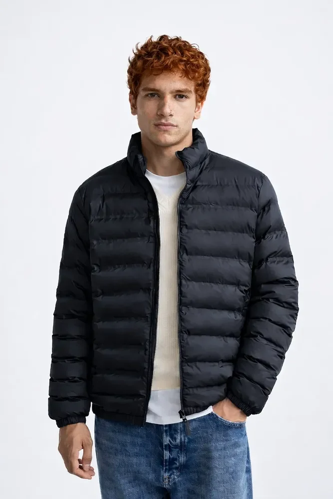 Jaqueta Puffer De Frio Blusa Impermeável Inverno Intenso Preto G