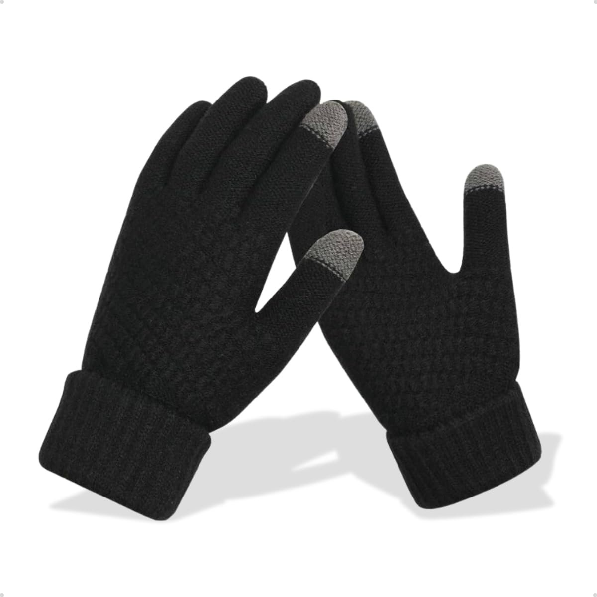 Luva De Frio Inverno Lã Térmica Forrada Quentinha Touch Screen Celular Tablet Notebook Adulto Resistente Esportiva