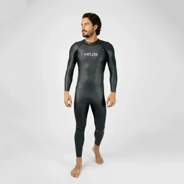 Roupa Neoprene Natação Smootskin Longa ( Emborrachada ) 2.2
