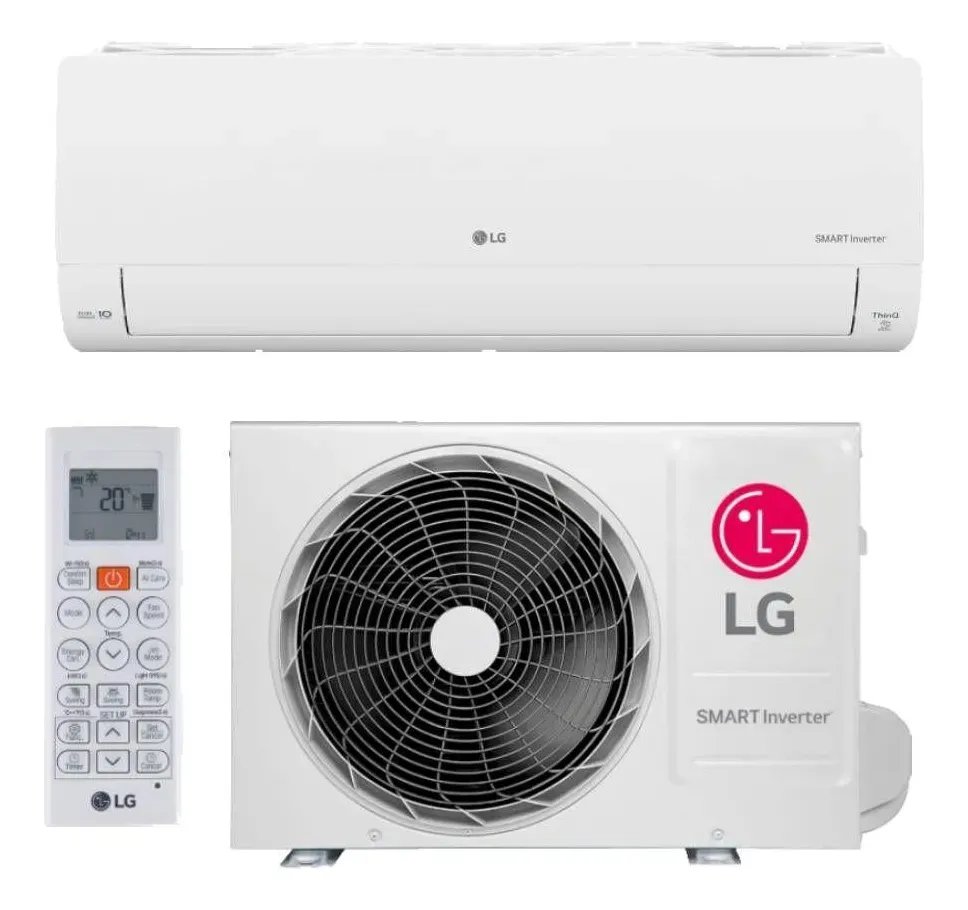 Ar Condicionado LG Ai Smart Inverter Voice 9000 Btus Frio Branco 220v 15669715
