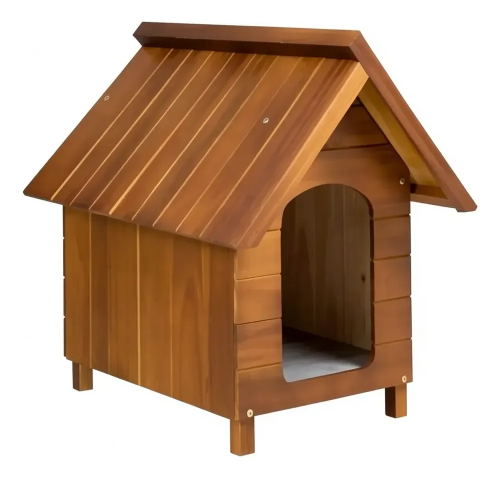 Casa Casinha Cachorro Caes Pet Pequena N1 Madeira Cerejeira Cerejeira