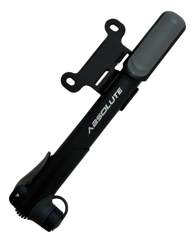 Bomba Encher Pneu Bike Absolute Nero Mini Cor Preto