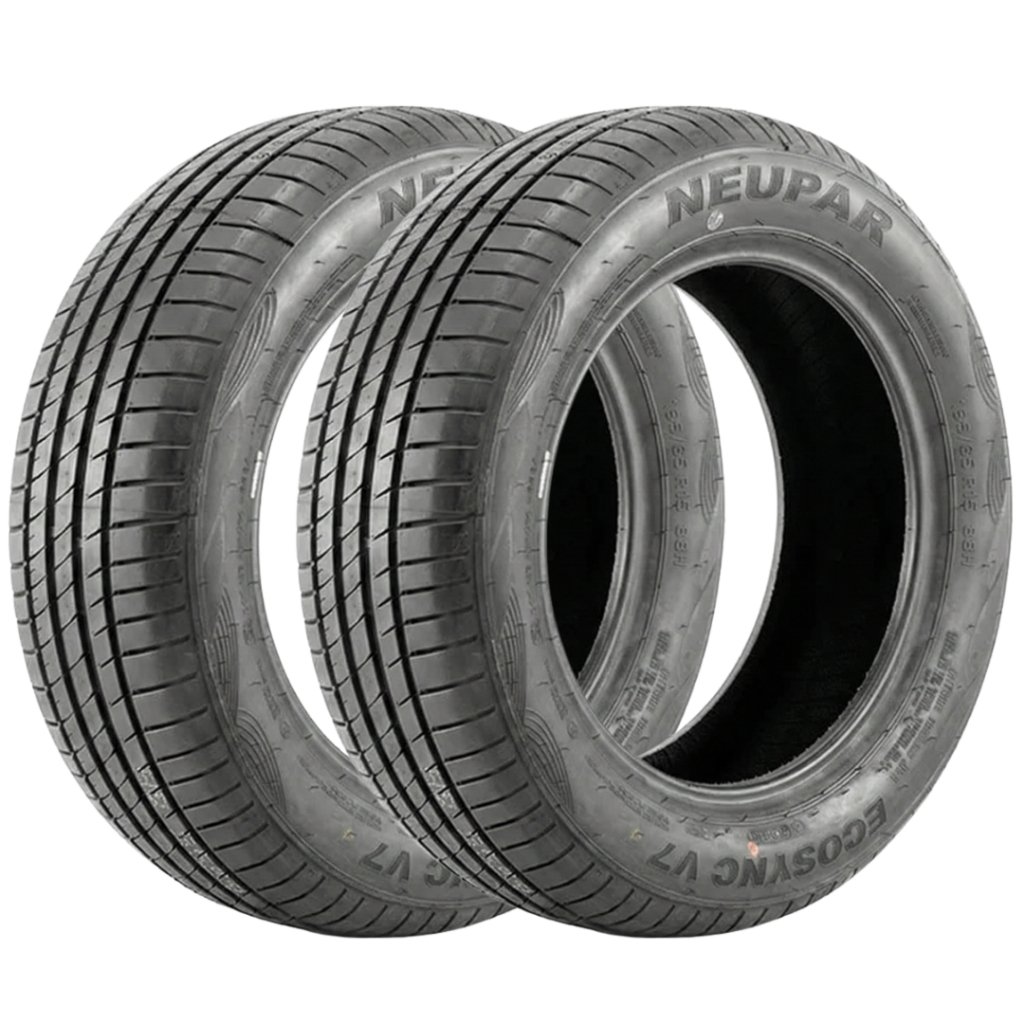 Kit 2 Pneus 185/60 R15 Neupar EcoSync V7 84H Aro 15 Novo
