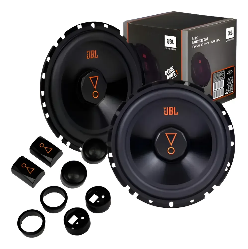 Kit Duas Vias Multi System 62vms80 Jbl 6 Pol Novo Modelo Preto