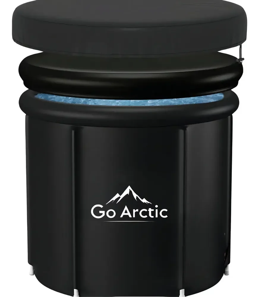 Banheira De Gelo Recovery Atleta Pro Portátil 300l Goarctic Preto