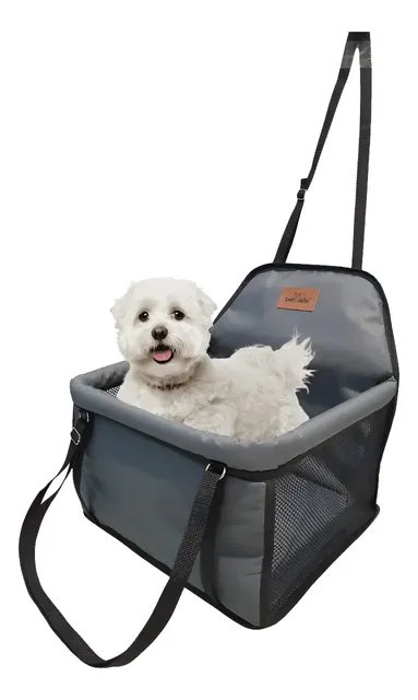 Cadeira Para Pet Assento Carro Seguro Até 15kg Ganhe Coleira