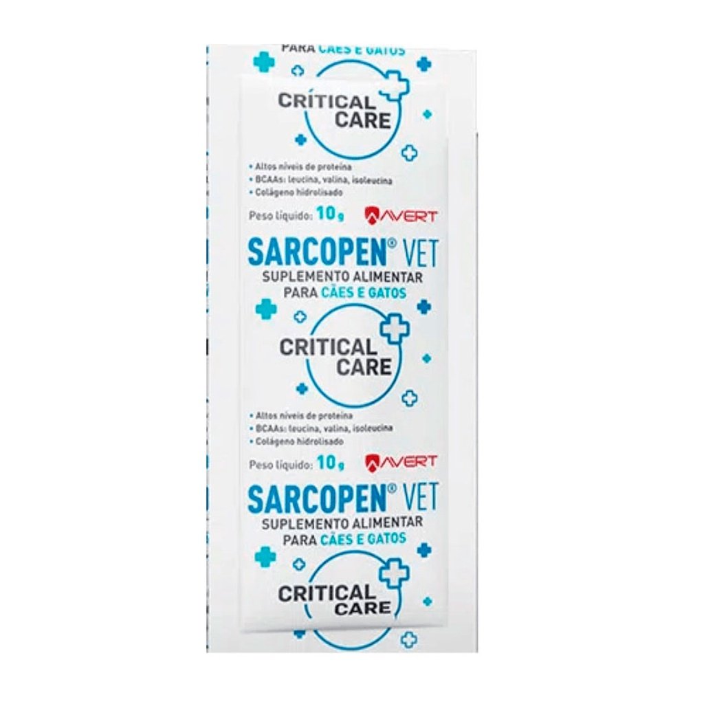 Suplemento Sarcopen Vet Para Cães e Gatos Avert 10g