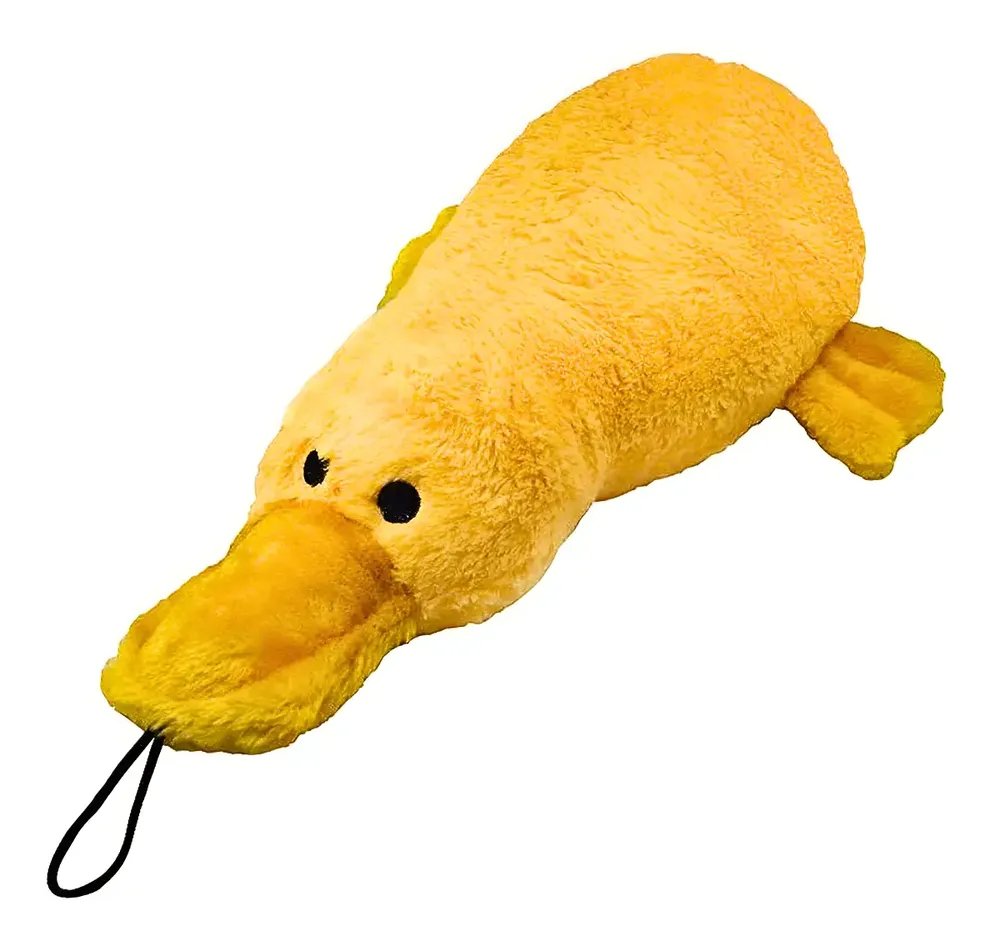 Jambo Pet - Pato de Pelúcia Interativo Big Duck, Brinquedo com Som para Cães