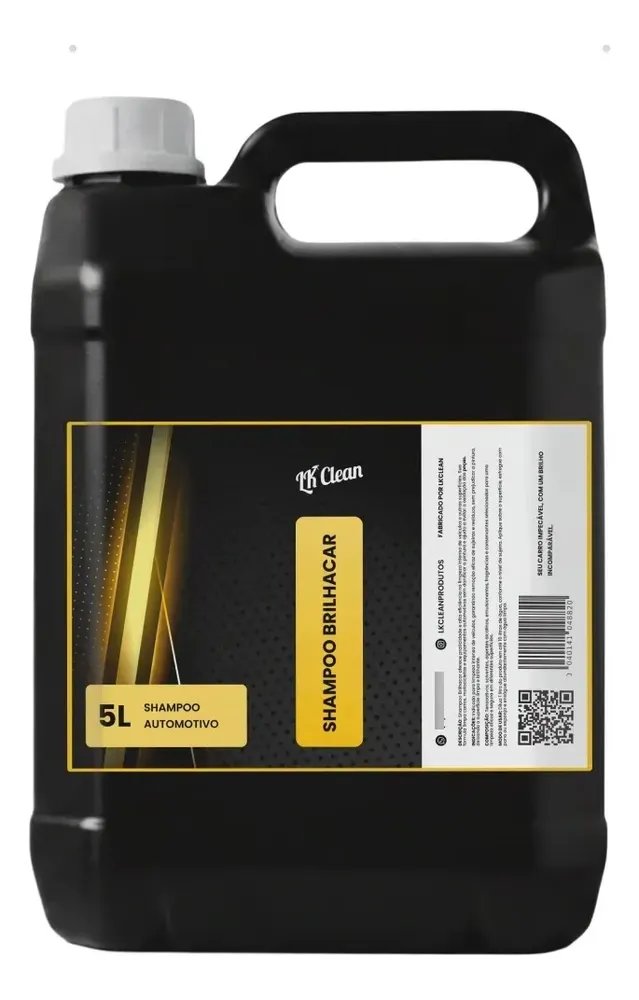 Shampoo Automotivo Concentrado 5lt Espuma Chantily Neve Lk