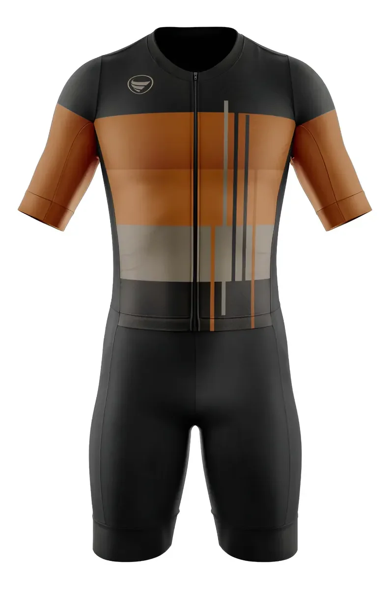 Macaquinho Triathlon Bike Corrida Unissex Reative Vezzo - P ao 3G