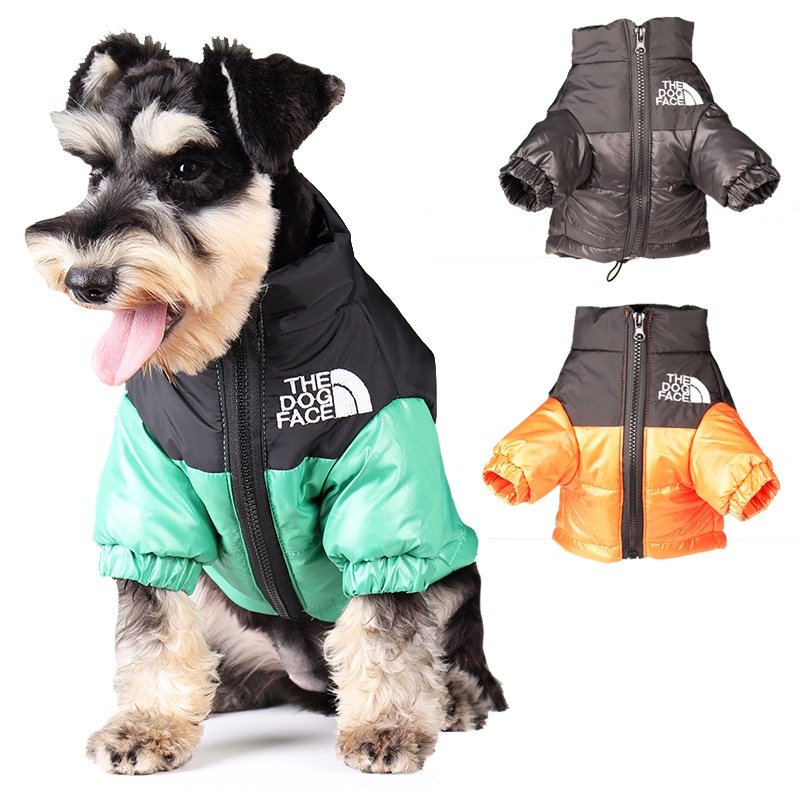 Roupa Do Cão de Inverno À Prova de Vento Casaco de Estimação Cães reflexivos para baixo jaqueta