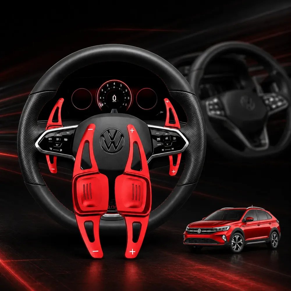 Paddle Shift Borboleta Polo T-cross Nivus Golf Jetta Amarok