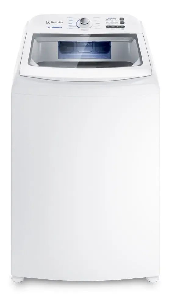 Máquina de Lavar 17kg Electrolux Essential Care com Cesto Inox, Jet&Clean e Ultra Filter LED17