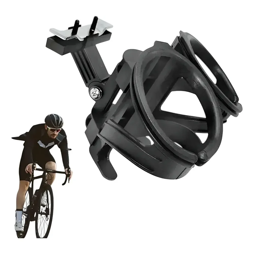 Suporte De Caramanhola Garrafa Duplo Selim Bike Mtb Original Preto