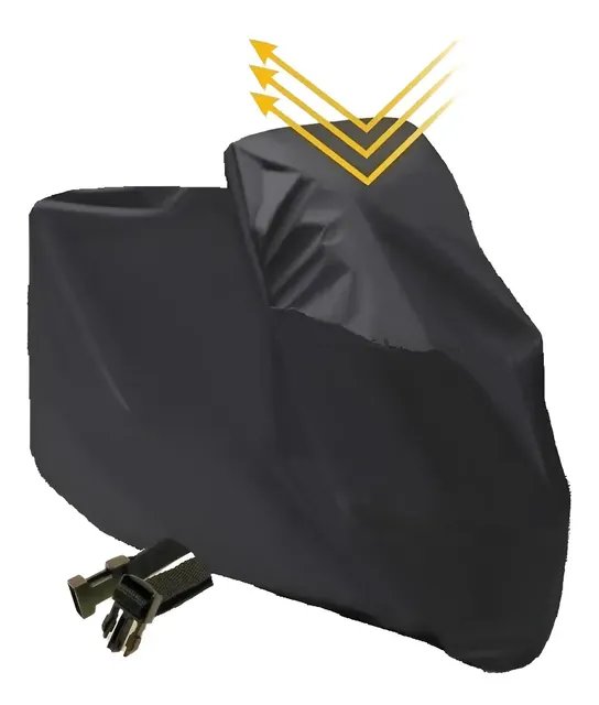 Capa Para Moto Forrada Impermeável Térmica Sol Chuva Lom