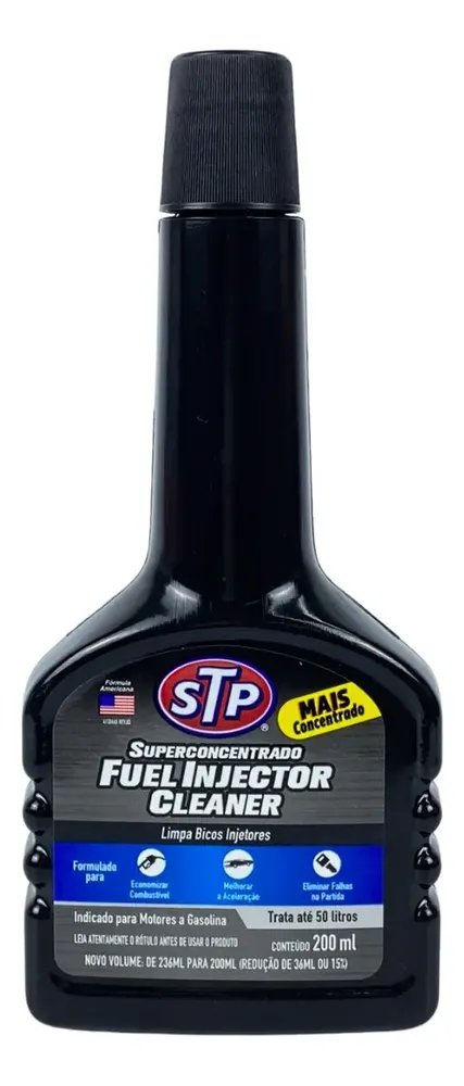 Aditivo Limpa Bico Injetores Superconcentrado Stp Preto