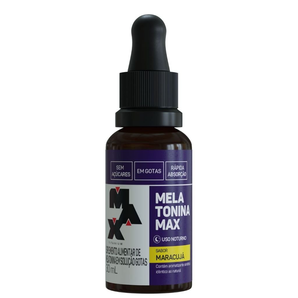 Melatonina Max - 30ml - Max Titanium