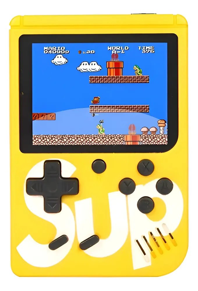 Mini Game Retrô Portátil 400 Jogos Clássicos + Conexão Tv