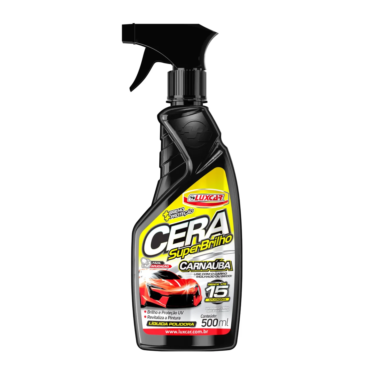 Cera Líquida Superbrilho Luxcar 500 Ml
