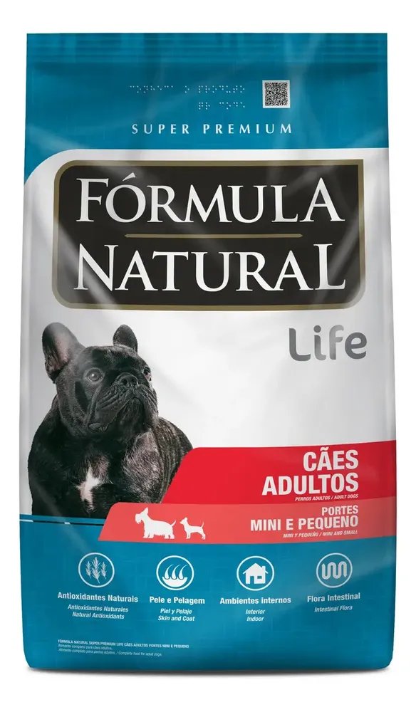Ração Seca Life Cão Adulto Mini Pequena 2.5kg Mix