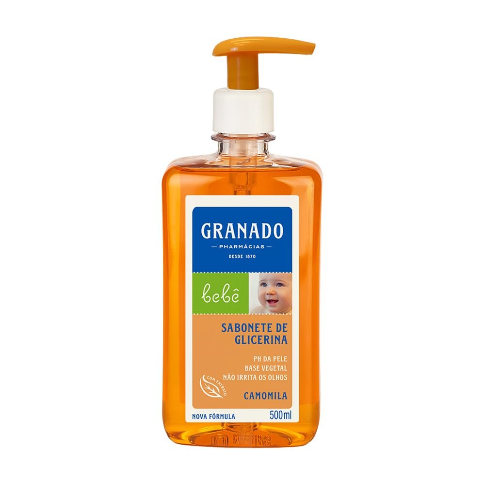 Granado Sabonete Líquido Bebê, Camomila, 500ml