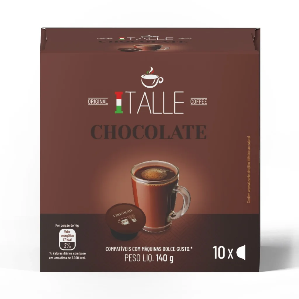 Cápsula Dolce Gusto Chocolate Café Italle 10 Und