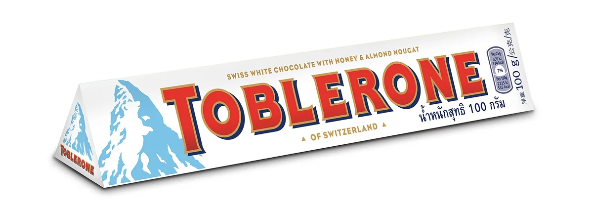Toblerone White 100G