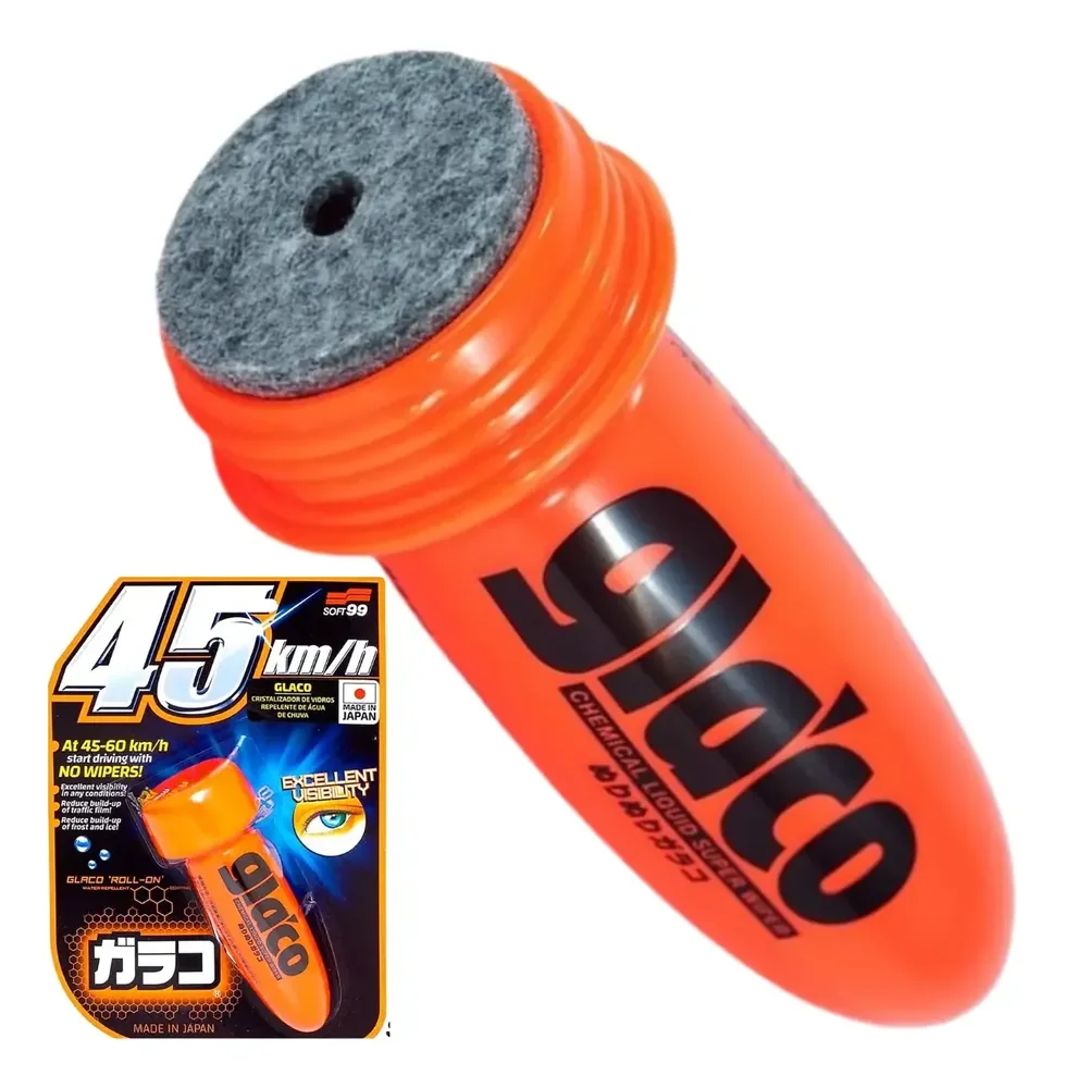 Cristalizador De Vidros Repelente De Agua Glaco 75ml Soft99