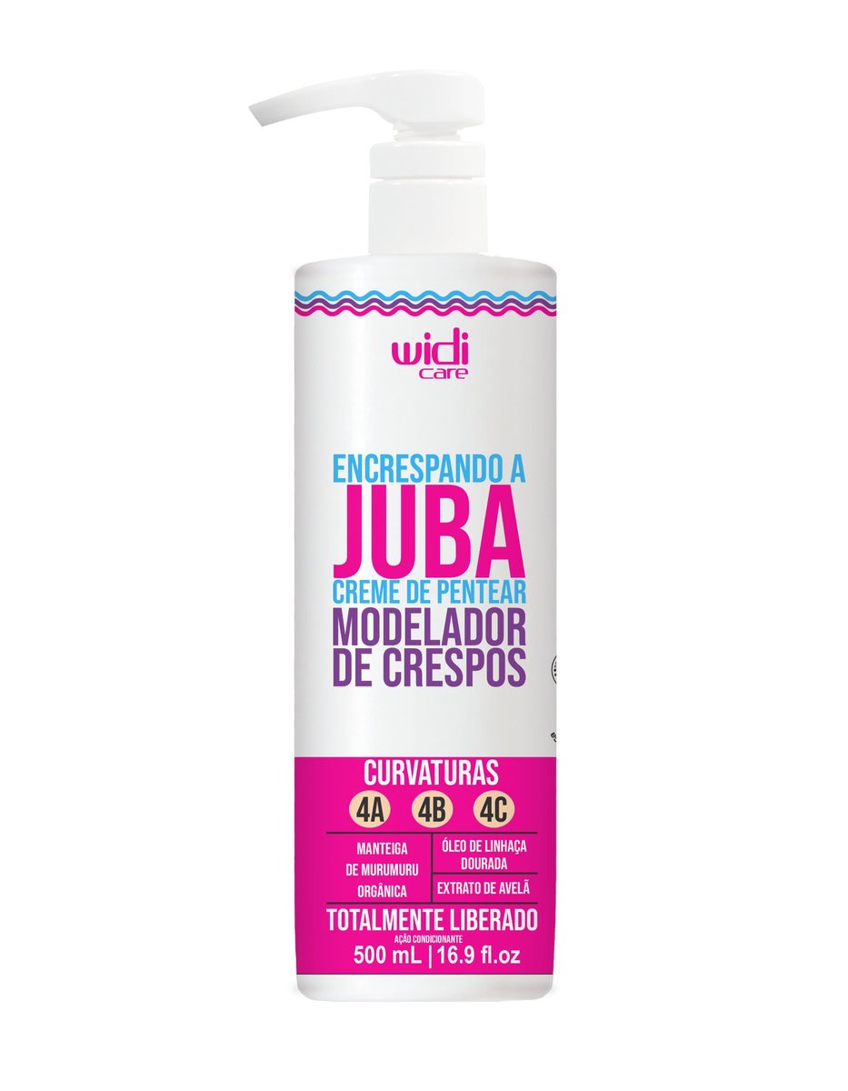 Widicare Encrespando A Juba Creme De Pentear - Widi Care Widi Care Branco Médio