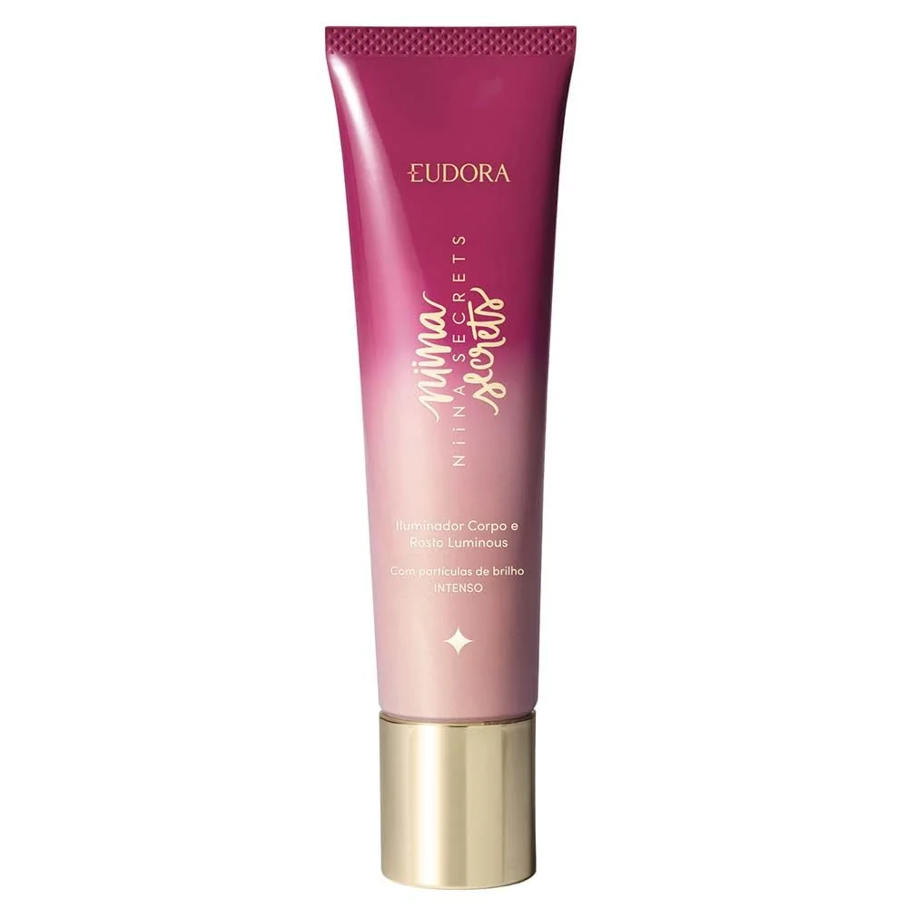 EUDORA NIINA SECRETS ILUMINADOR CORPO E ROSTO LUMINOUS 60ml