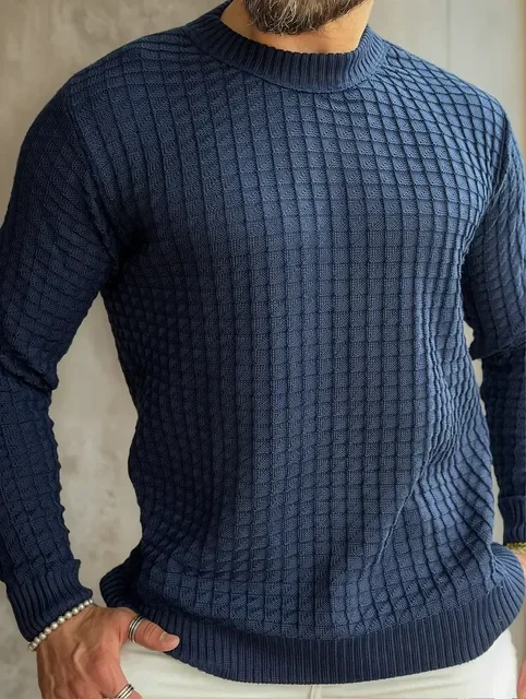 Blusa De Frio Suéter Masculino Lã Tricot