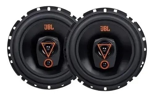 Par alto falante JBL multisystem 6TRMS80 Triaxial 6 Pol 160w cor preto