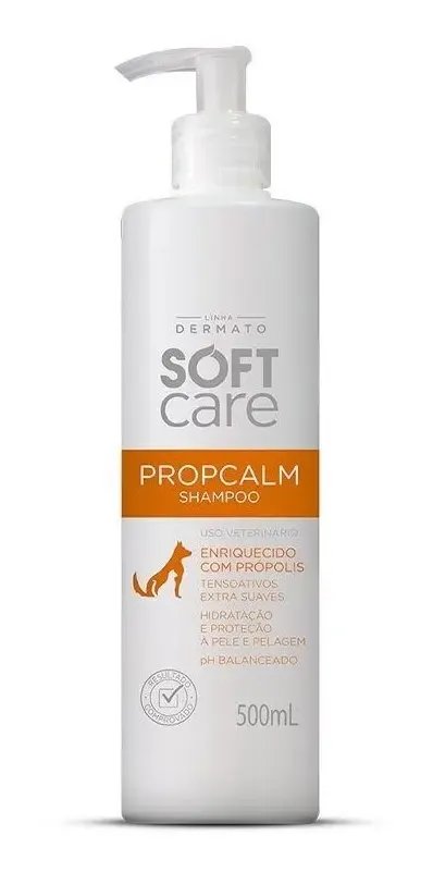 Soft Care Shampoo Dermatológico Pet Propcalm 500ml