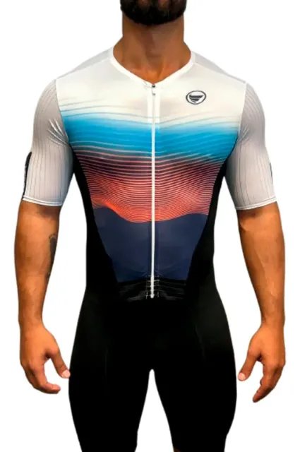 Macaquinho Triathlon Bike Corrida Unissex Reative Vezzo